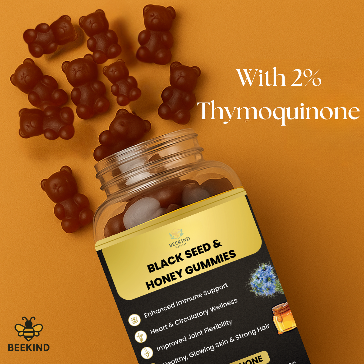 Black Seed Oil and Honey Gummies